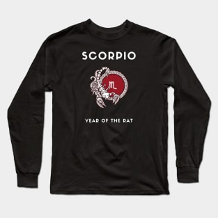 SCORPIO / Year of the RAT Long Sleeve T-Shirt